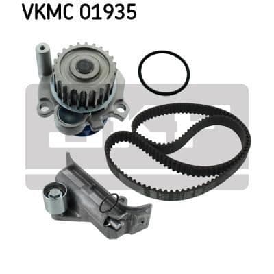 SKF Tandremssæt + vandpumpe VKMC 01935