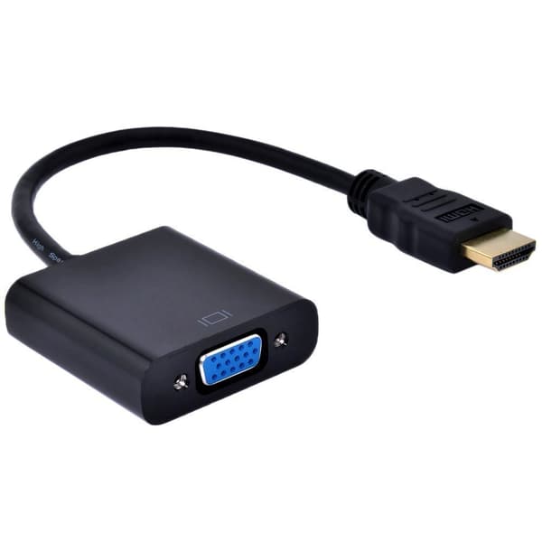 HDMI to VGA Adapter - Svart