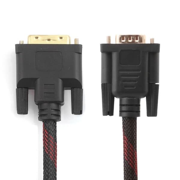 DVI VGA-sovitinkaapeliin