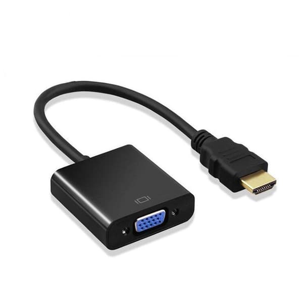 1 Pcs VGA till HDMI-adapter 2 Pcs