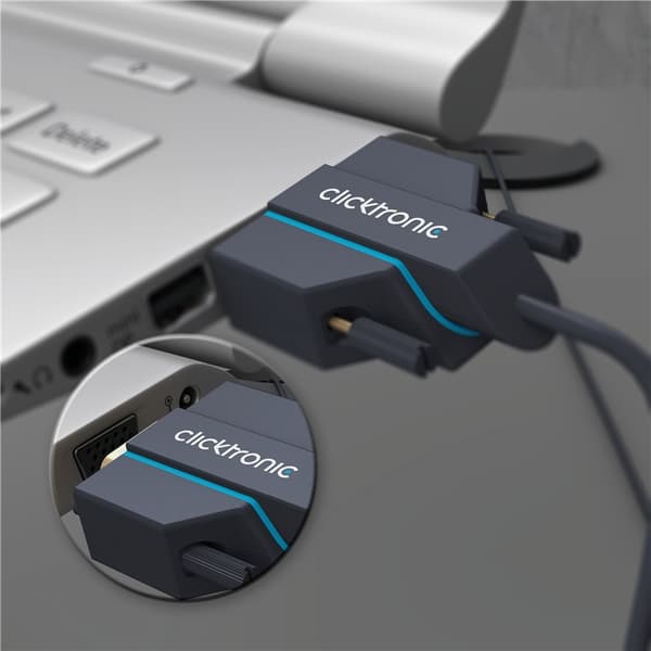 ClickTronic VGA-kabel Premium-kabel | 1x VGA-kontakt 1x VGA-kontakt | 5,0 m | SXGA @ 75 Hz