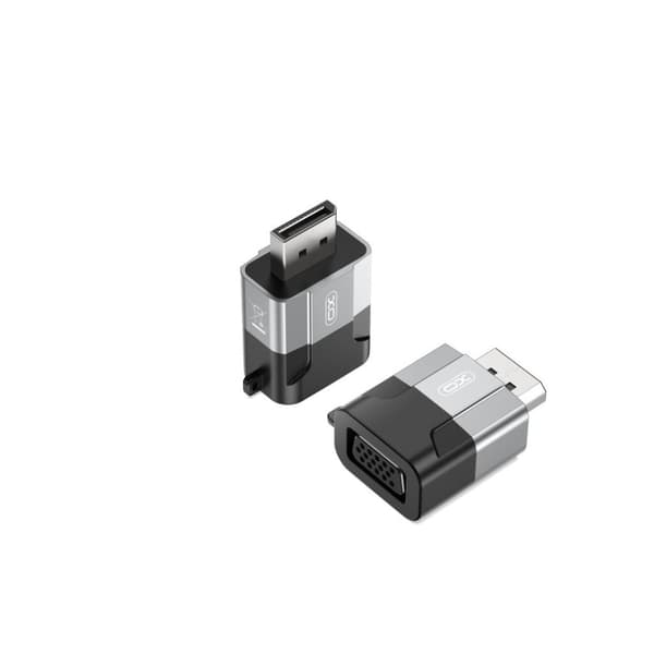 Xo adapter GB016 Displayport - VGA grå