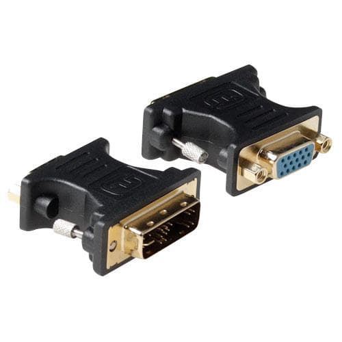 Avanceret kabelteknologi AP1002 DVI-A VGA sort kabelinterface/adapter (AP1002)