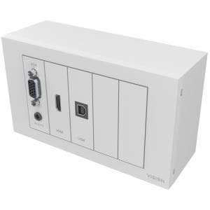 VISION Techconnect 3 - Video-/ljudkabelsats - 3,0 m - vit (TC3-PK3MCABLES) Vit