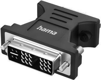 Hama 00300090 videoadapter DVI-stik - VGA-stik, Full HD 1080p (00300090)