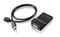 Miniatyrbillede 1 af 5: Lenovo USB 3.0 til DVI/VGA-skærmadapter - Ekstern videoadapter - USB 3.0 - DVI - til Miix 510-12, 520-12, 710-12, Thinkpad 13, ThinkPad E57X, L570, P5
