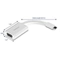 Miniatyrbild 3 av 6: TRENDnet TUC-VGA2 - Extern videoadapter - USB Type-C - VGA (TUC-VGA2)