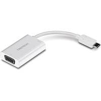 TRENDnet TUC-VGA2 - Ekstern videoadapter - USB Type-C - VGA (TUC-VGA2) Hvid