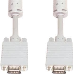 e+p HD15/HD15 - 15m 15m VGA (D-Sub) VGA (D-Sub) Hvidt VGA-kabel (CC 256/15)