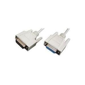 shiverpeaks BAISC-S 15-polet Sub-D-kabel, stik - stikkontakt 10,0 m, 15-benet Sub-D-kabel - 15-benet Sub-D-stik, med (BS78047-10)