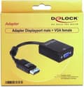 Miniatyrbild 4 av 4: Delock - DisplayPort till VGA Monitor Adapter - svart