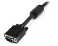 Miniatyrbild 3 av 4: StarTech.com 5m VGA-skärmkabel - Koaxial HD15-videokabel - M/M - VGA-kabel - HD-15 (VGA) (M) till HD-15 (VGA) (M) - 5m - gjuten - Svart