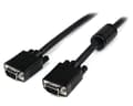 Miniatyrbild 1 av 4: StarTech.com 5m VGA-skärmkabel - Koaxial HD15-videokabel - M/M - VGA-kabel - HD-15 (VGA) (M) till HD-15 (VGA) (M) - 5m - gjuten - Svart