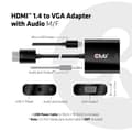 Miniatyrbillede 7 af 8: Club 3D CAC-1302 - Video interface konverter - HDMI / VGA - HDMI (M) til HD-15 (VGA), Stereo mini-jackstik, Micro-USB Type B - 1080p understøttelse, a