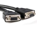 Miniatyrbillede 3 af 3: StarTech.com DMS-59 Adapter Y-kabel - DMS59 LFH59 (DMS60/LFH60) (han) 59 pin til 2 x VGA (hun) 15 pin - splitter - kabellængde 30 cm