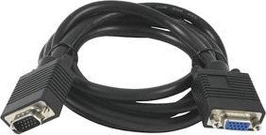 Synergy 21 S215299 - VGA (D-Sub) - Mini-VGA - Han - Hun - Sort - Polyvinylchlorid (PVC) (S215299)