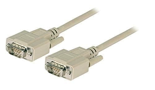 EFB-Electronics VGA anslutningskabel 2x HD-DSub 15 hane till hane 2,0 m Beige