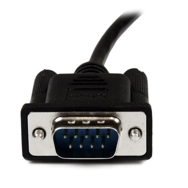 StarTech.com seriel DB9 RS-232 nulmodemkabel - Sort - M/F - Nulmodemkabel - DB-9 (M) - DB-9 (F) - 2,0 m - Sort (SCNM9FM2MBK)