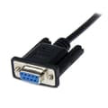 Miniatyrbillede 2 af 5: StarTech.com seriel DB9 RS-232 nulmodemkabel - Sort - M/F - Nulmodemkabel - DB-9 (M) - DB-9 (F) - 2,0 m - Sort (SCNM9FM2MBK)