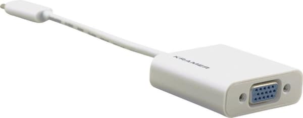 Kramer Electronics ADC-U31C/GF, 0,17 m, USB Type-C, VGA (D-Sub), hane, hona, rak