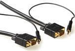 ACT 10m VGA + 3,5 mm 10m VGA (D-Sub) + 3,5 mm (1/8") VGA (D-Sub) + 3,5 mm (1/8") sort HDMI-kabel (AK4994)