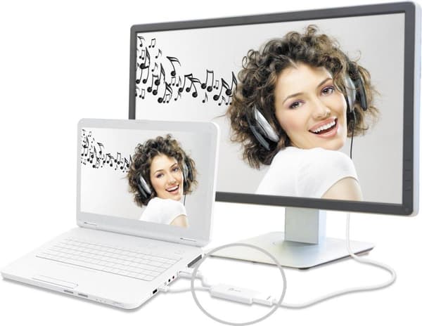 j5create JDA214-N VGA till HDMI Video Audio Adapter