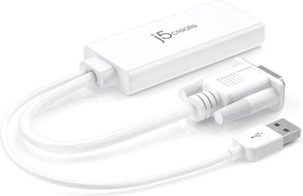 j5create JDA214-N VGA till HDMI Video Audio Adapter