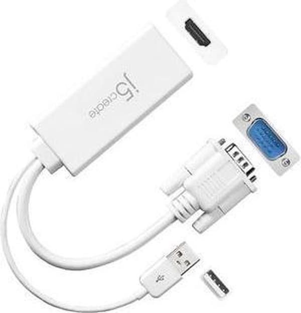j5create JDA214-N VGA till HDMI Video Audio Adapter