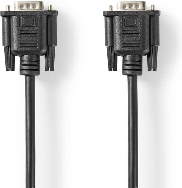 Nedis CCGT59000BK30. Kabellängd: 3 m, anslutning 1: VGA (D-Sub), anslutning 2: VGA (D-Sub). Kvantitet