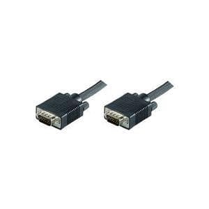 MicroConnect - VGA-kabel - HD-15 (VGA) (M) til HD-15 (VGA) (M) - 2 m - Sort