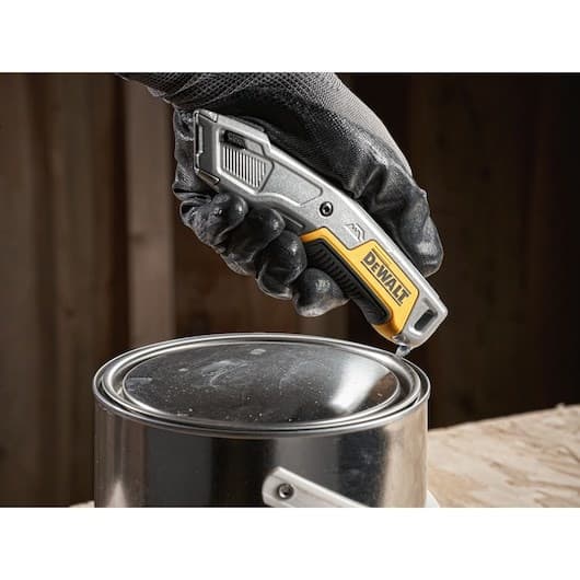 DeWALT DWHT10054-0 universalkniv Sort, Rustfrit stål, Gul Barberkniv