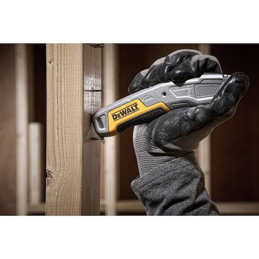 DeWALT DWHT10054-0 universalkniv Svart, Rostfritt stål, Gul Rakbladskniv