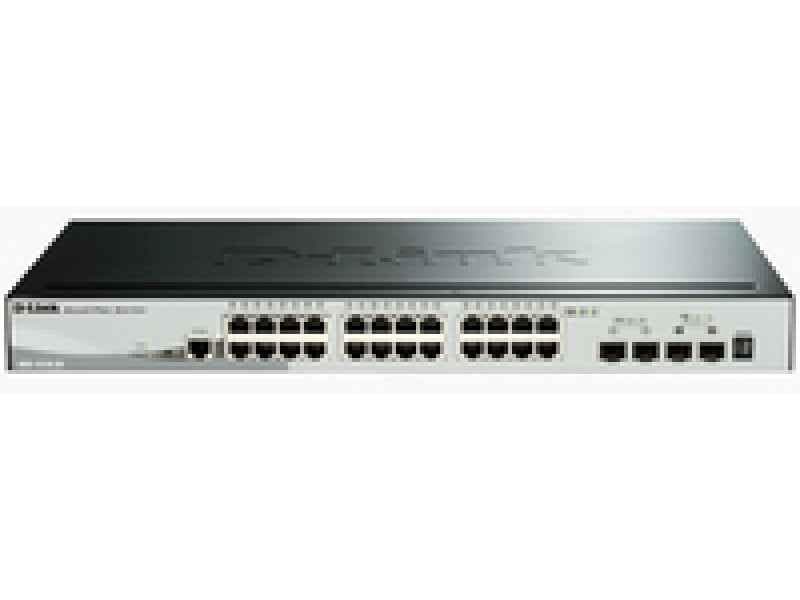 D-Link 28-Port Smart Managed Gigabit Stack Switch Fiber Optic DGS-1510-28X