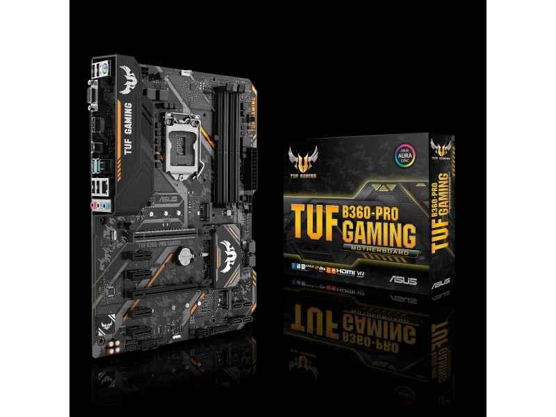 ASUS TUF B360-PRO GAMING Intel® B360 LGA 1151 (Socket H4) ATX 90MB0X00-M0EAY0
