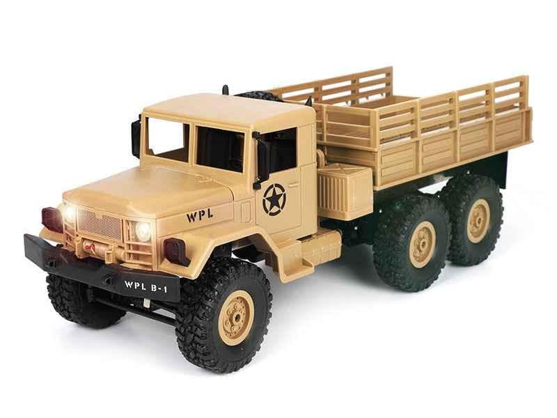RC US Army Truck 116 WPL-B16R 6x6 (Beige)