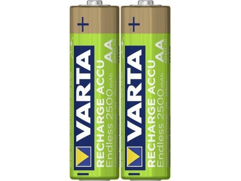 Varta Akku NiMH Mignon AA 2500mAh Blister (2er Pack) 56686 101 402