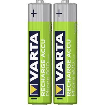 Varta PhonePower Akku NiMH 800mAh AAA Micro (2erPack) 58398 101 402