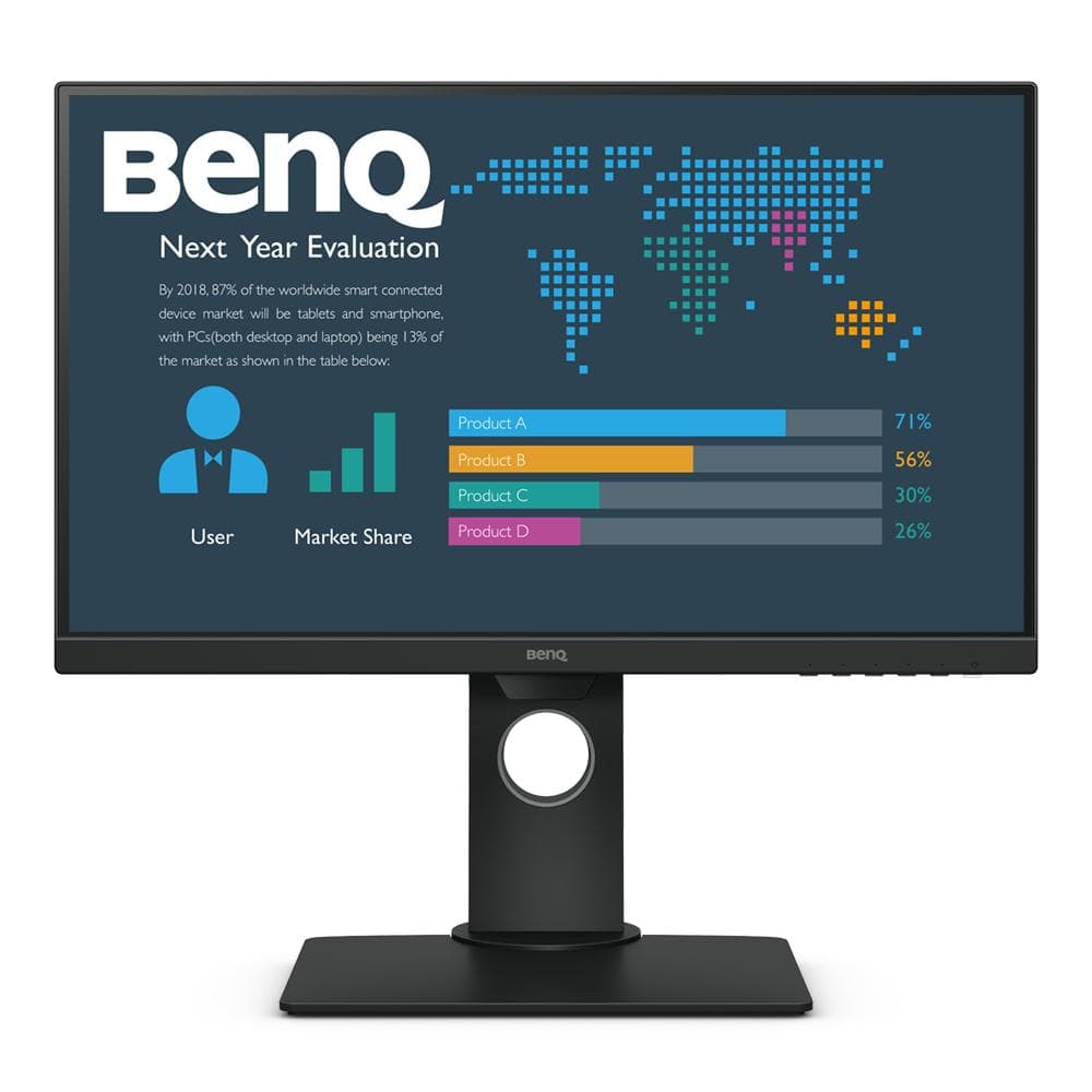 BenQ 60,5cm BL2480T 169 HDMI/DP black lift/pivot spk.FHD 9H.LHFLA.TBE