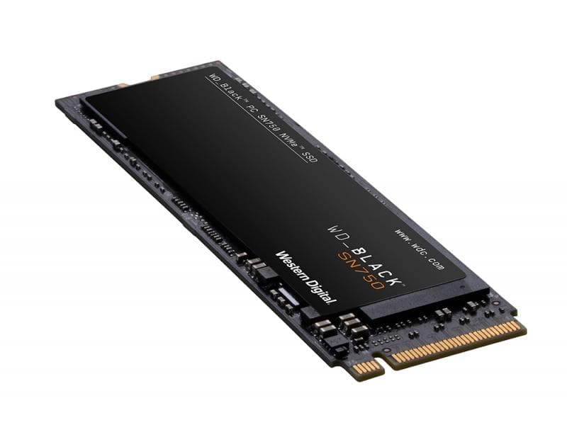 WD Black SSD SN750 Gaming 2TB PCIe M.2 HP NVMe Bulk WDS200T3XHC