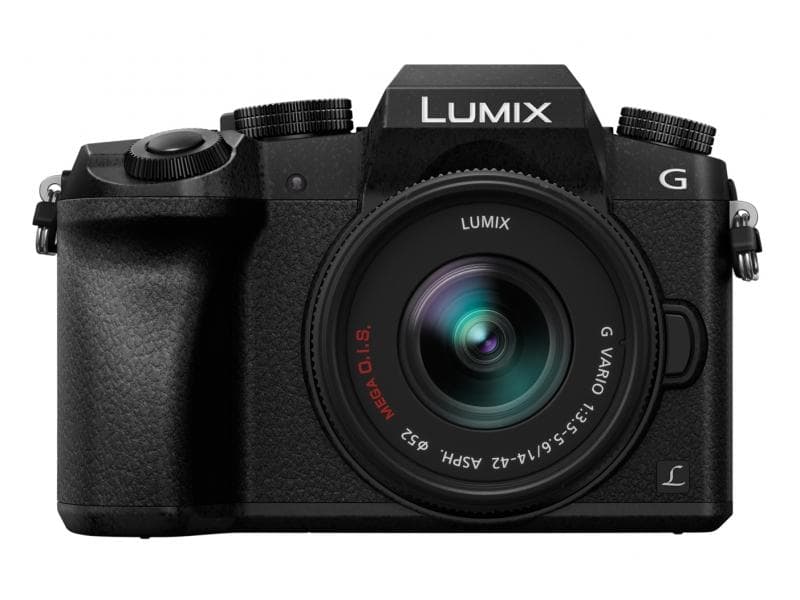 Panasonic Lumix DMC-G70 Kit schwarz + H-FS 14-42 - DMC-G70KAEGK