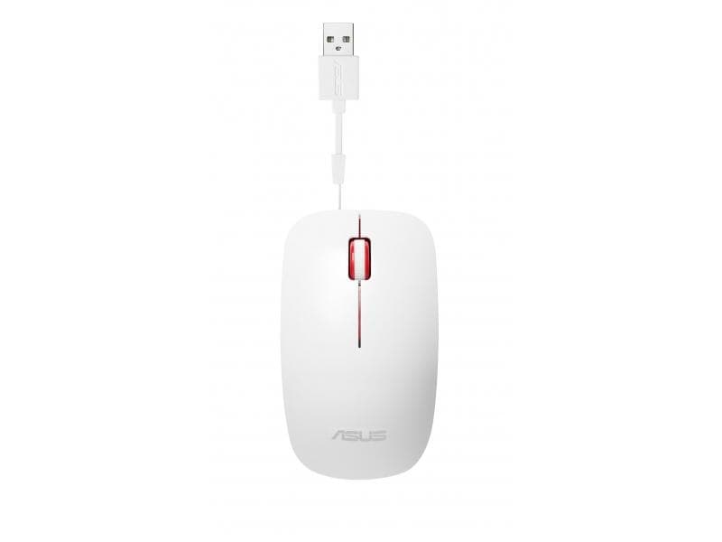 Maus Asus UT300 optical weiß-rot 90XB0460-BMU020