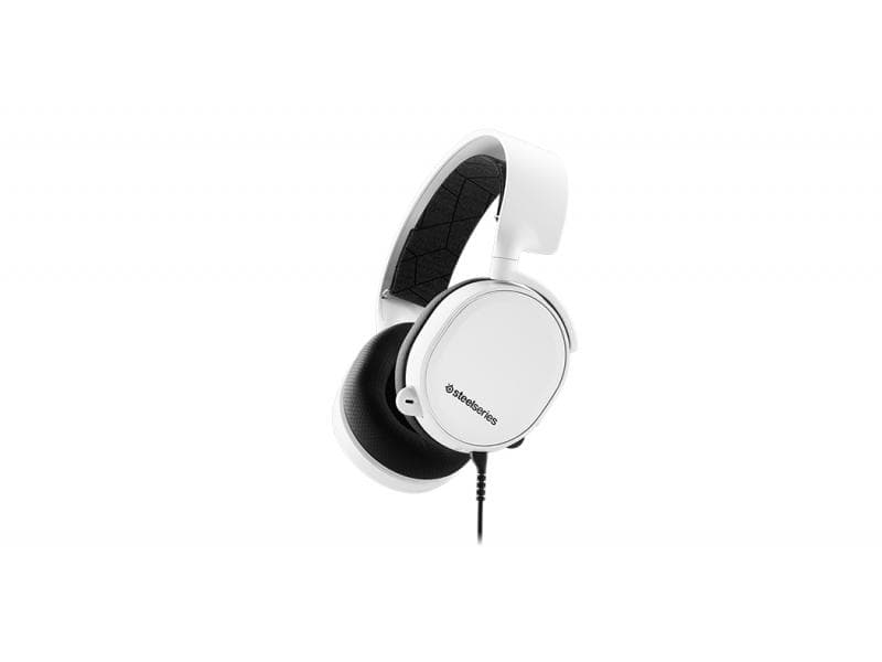 SteelSeries Arctis 3 Wired 7.1-Surround Gaming Headset White 61506
