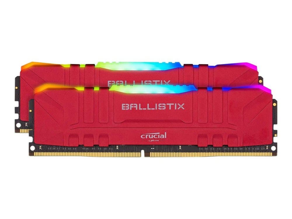 Crucial Ballistix RGB 32GB Red DDR4-3000 CL15 BL2K16G30C15U4RL