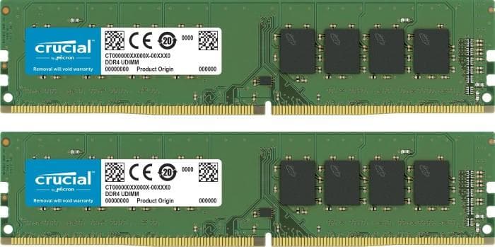 Crucial DDR4 8GB 2x4GB DIMM 288-PIN CT2K4G4DFS6266