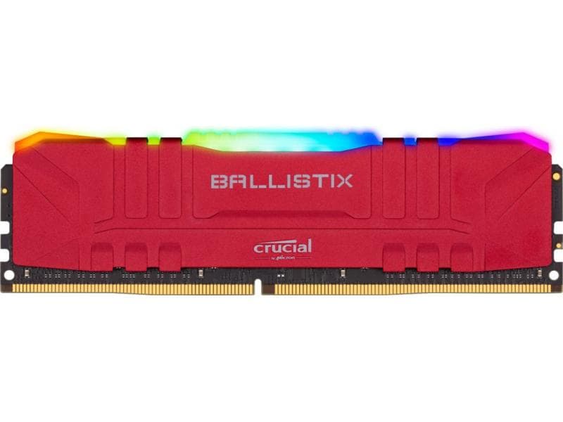 Crucial Ballistix RGB 16GB Red DDR4-3000 CL15 BL2K8G30C15U4RL