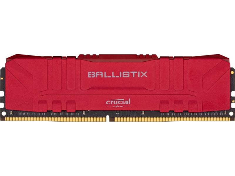 DDR4 16GB KIT 2x8GB PC 3000 Crucial Ballistix BL2K8G30C15U4R red | Crucial