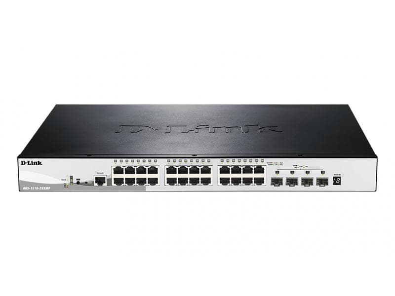 D-Link Switch 24xGBitPoE/4xSFP+ - DGS-1510-28XMP