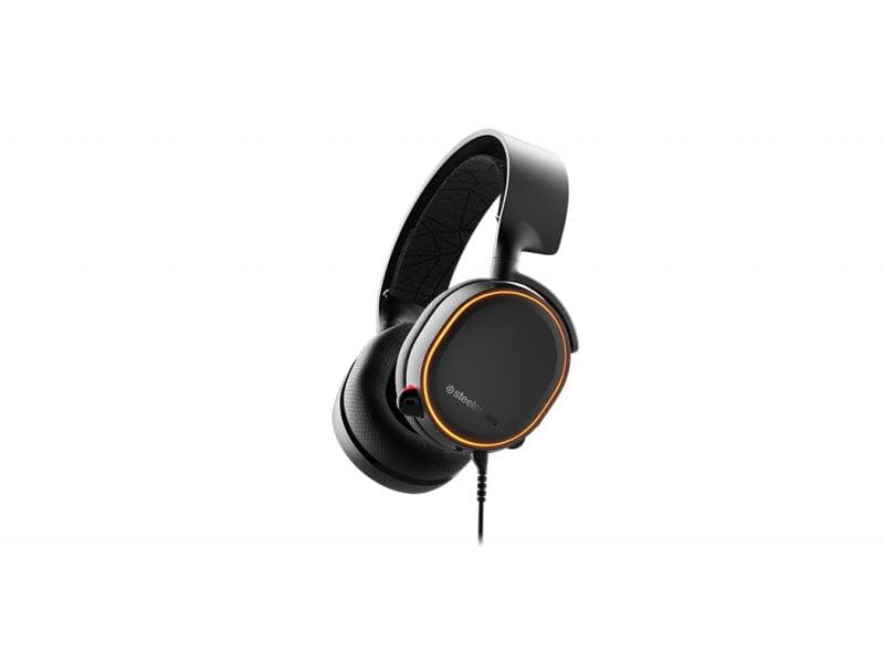SteelSeries Arctis 5 USB + RGB Gaming Headset Black 61504
