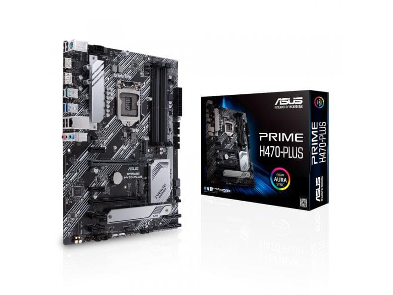 ASUS PRIME H470-PLUS Motherboard ATX LGA1200-Socke 90MB1360-M0EAY0