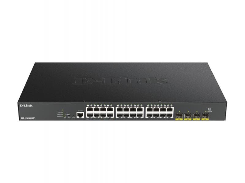 DLINK 28Port Smart Managed PoE+ Gig - DGS-1250-28XMP